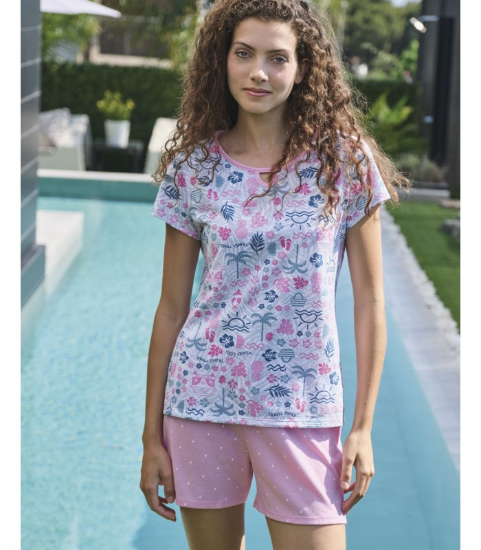 PIJAMA MUJER TRAVEL MASSANA