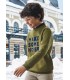 SUDADERA NIÑO MAKE SOME NOISE MAYORAL