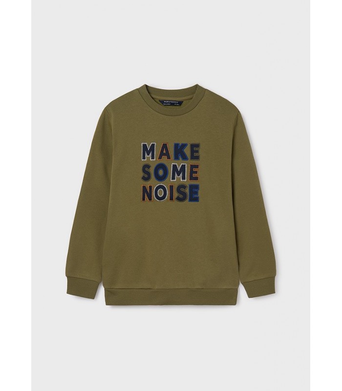 SUDADERA NIÑO MAKE SOME NOISE MAYORAL