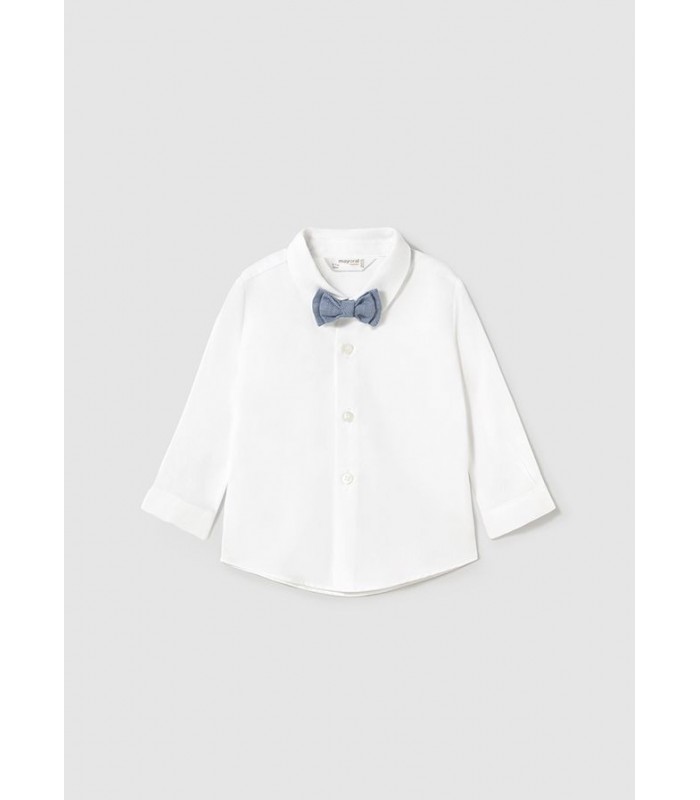 CAMISA M/L PAJARITA BEBE NIÑO MAYORAL