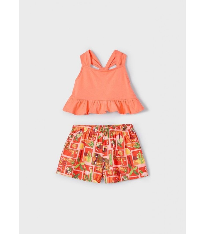 CONJUNTO SHORT NIÑA MAYORAL