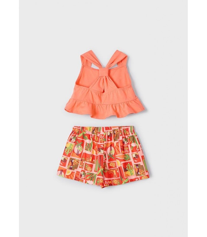 CONJUNTO SHORT NIÑA MAYORAL