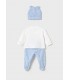 CONJUNTO POLAINA Y GORRO BEBE NIÑO MAYORAL