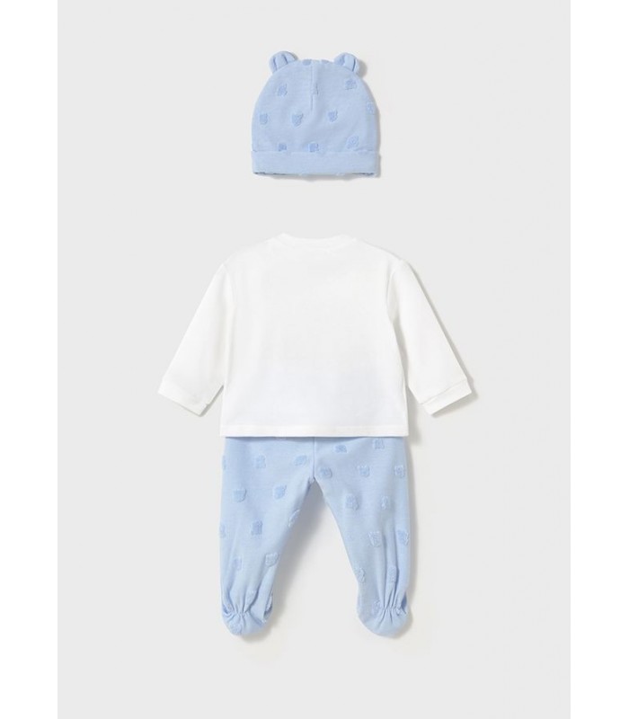CONJUNTO POLAINA Y GORRO BEBE NIÑO MAYORAL