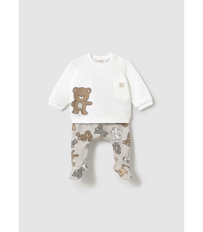 CONJUNTO POLAINA OSITO BEBE MAYORAL