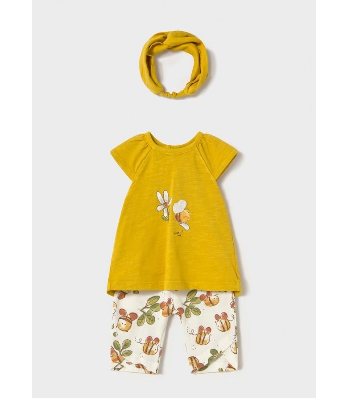 CONJUNTO LEGGING ABEJAS BEBE NIÑA MAYORAL