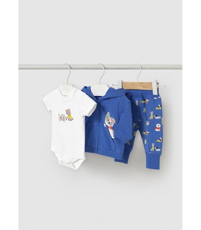 CHANDAL TRES PIEZAS PERRITOS BEBE NIÑO MAYORAL