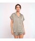 PIJAMA MUJER ABIERTO SATEN MUYDEMI