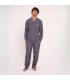 PIJAMA HOMBRE LARGO ABIERTO MUYDEMI