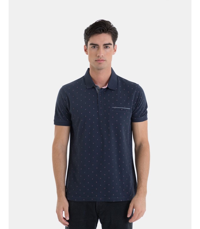 POLO HOMBRE MICRO ESTAMPADO MASSANA