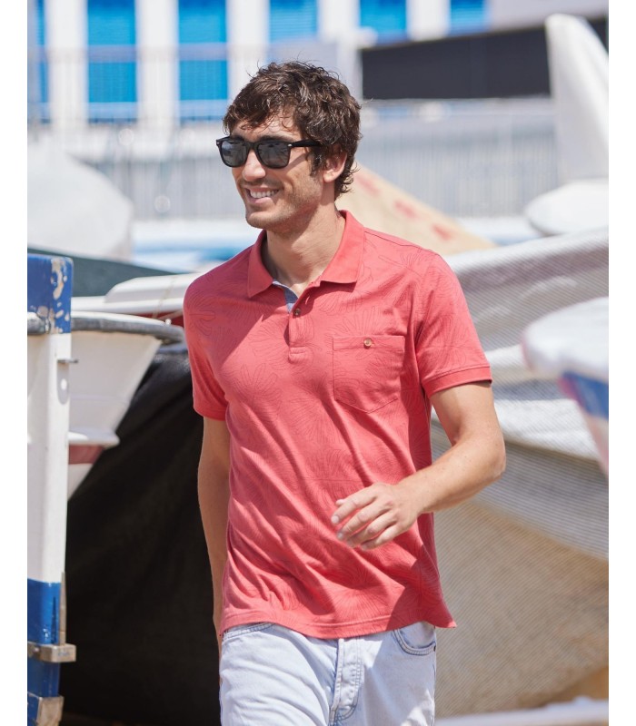 POLO HOMBRE HOJAS MASSANA
