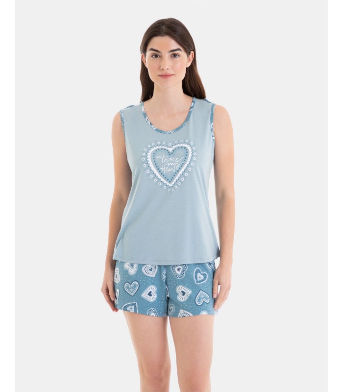 PIJAMA MUJER CORAZON MASSANA