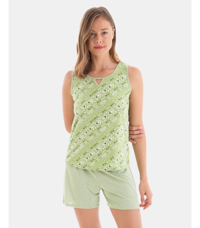 PIJAMA MUJER GEOMETRIC MASSANA