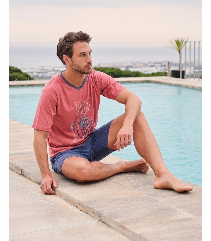 PIJAMA HOMBRE SMOOTH SEA MASSANA