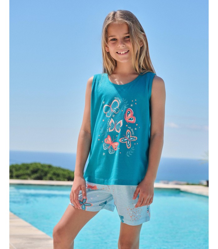 PIJAMA NIÑA MARIPOSAS MASSANA