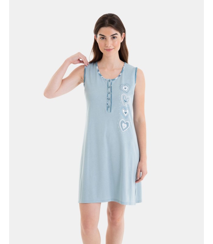 CAMISOLA  MUJER CORAZONES MASSANA