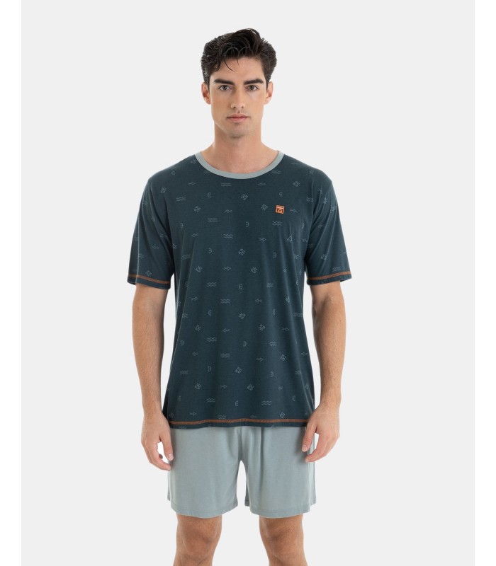 PIJAMA HOMBRE ESTAMPADO MASSANA