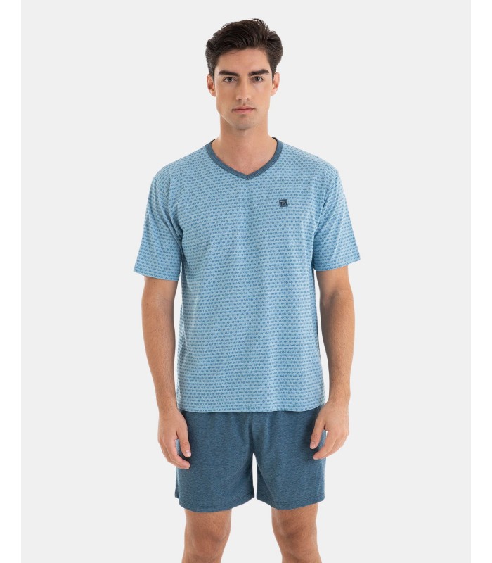 PIJAMA HOMBRE ESTAMPADO MASSANA