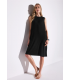VESTIDO CON DETALLE GASA STREET ONE