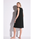 VESTIDO CON DETALLE GASA STREET ONE