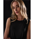 VESTIDO CON DETALLE GASA STREET ONE