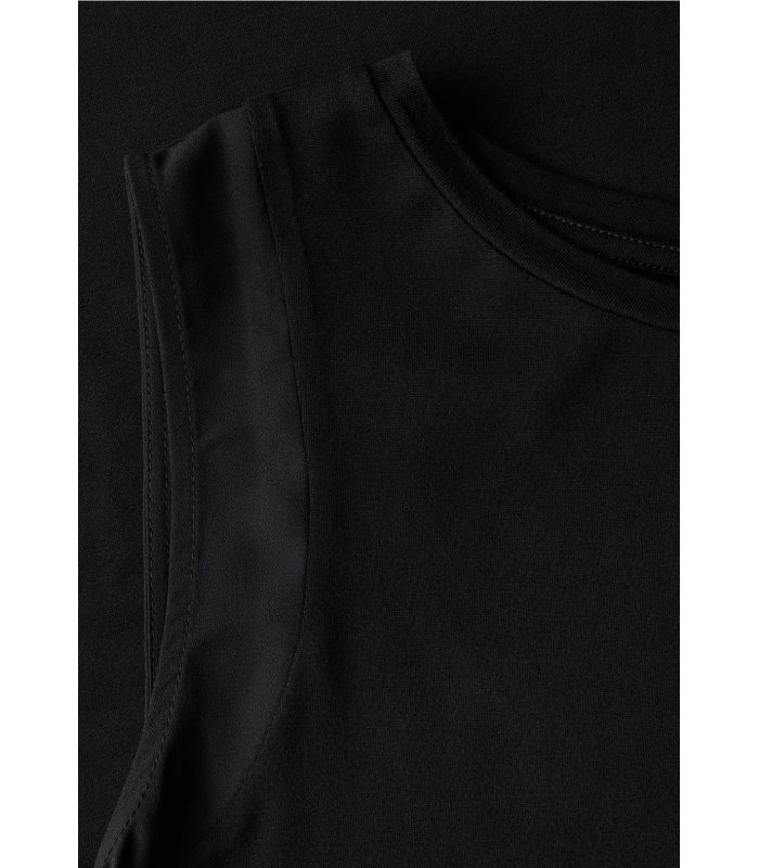 VESTIDO CON DETALLE GASA STREET ONE