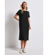 VESTIDO CON DETALLE ABERTURA STREET ONE