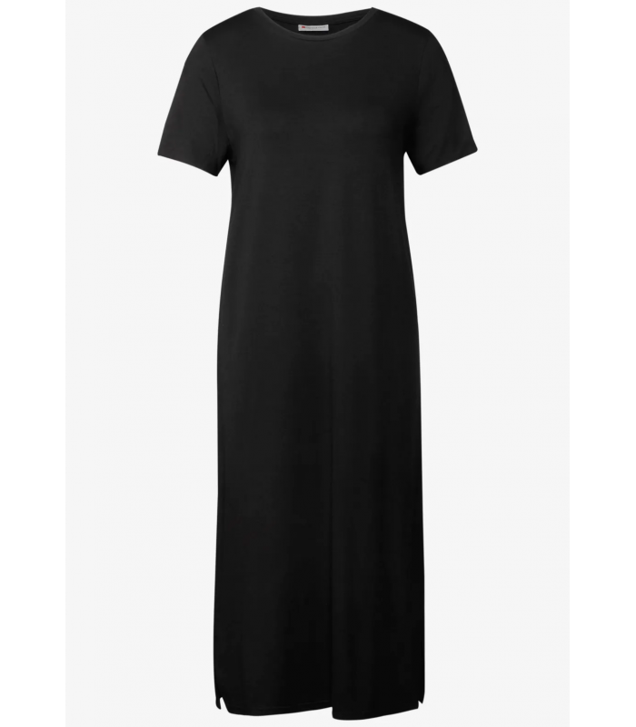 VESTIDO CON DETALLE ABERTURA STREET ONE