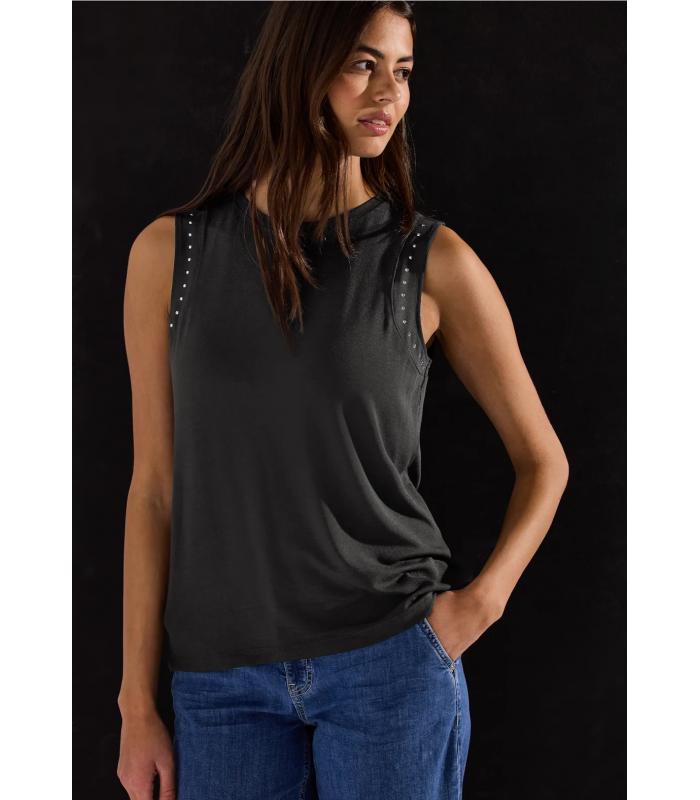 TOP DE JERSEY CON REMACHES STREET ONE