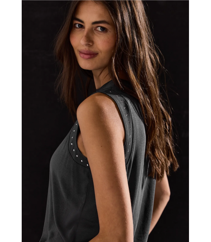 TOP DE JERSEY CON REMACHES STREET ONE