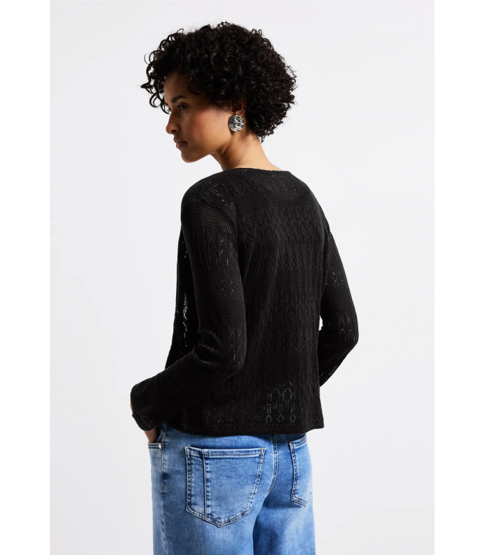 CHAQUETA ABIERTA EFECTO AJOUR STREET ONE