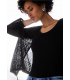 CHAQUETA ABIERTA EFECTO AJOUR STREET ONE