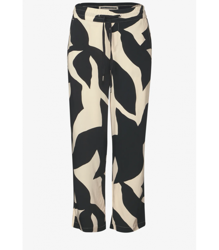 PANTALÓN ESTAMPADO ANCHO STREET ONE