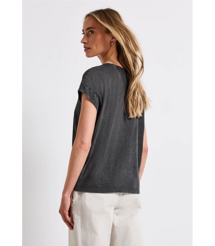 CAMISETA ILUSTRACIONES EFECTO LAVADO  MUJER STREET ONE