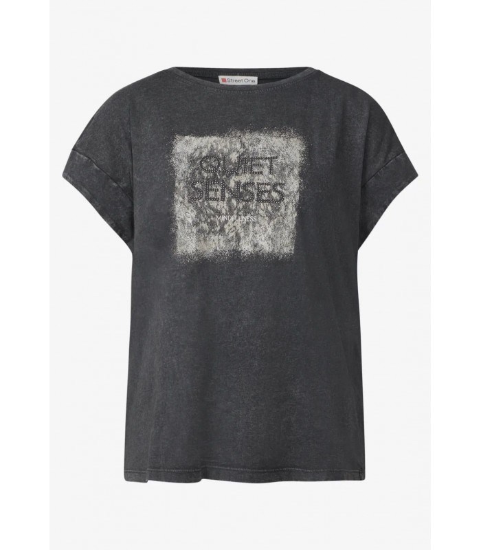 CAMISETA ILUSTRACIONES EFECTO LAVADO  MUJER STREET ONE