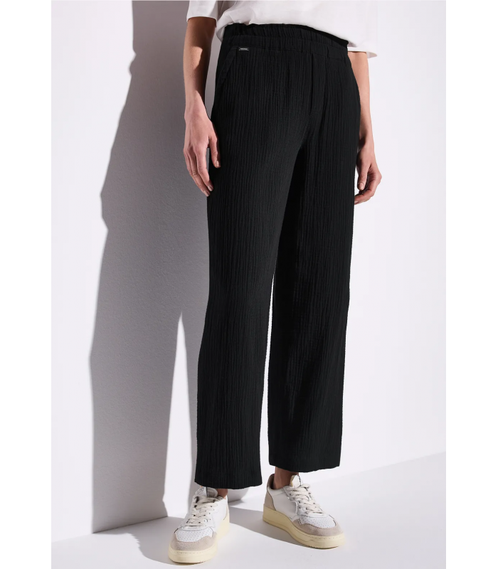 PANTALÓN MUSELINA PIERNA ANCHA STREET ONE