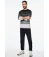SUETER DE PUNTO FINO BLOQUES HOMBRE STREET ONE