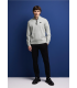 SUETER SUAVE CON MEDIA CREMALLERA PARA HOMBRE STREET ONE