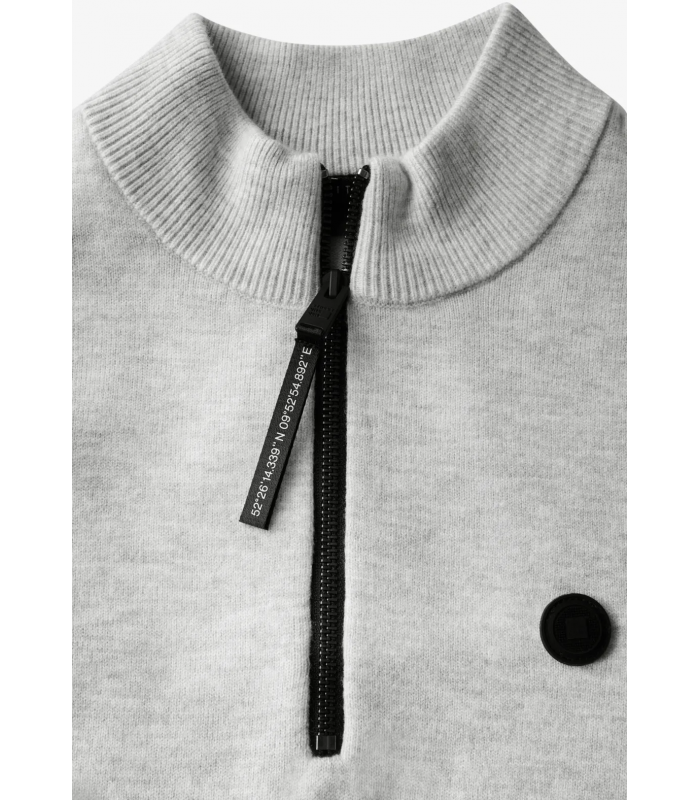 SUETER SUAVE CON MEDIA CREMALLERA PARA HOMBRE STREET ONE