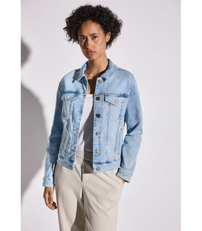 CHAQUETA VAQUERA EFECTO DESTEÑIDO MUJER STREET ONE