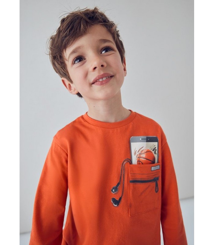 CAMISETA NIÑO PHONE MAYORAL
