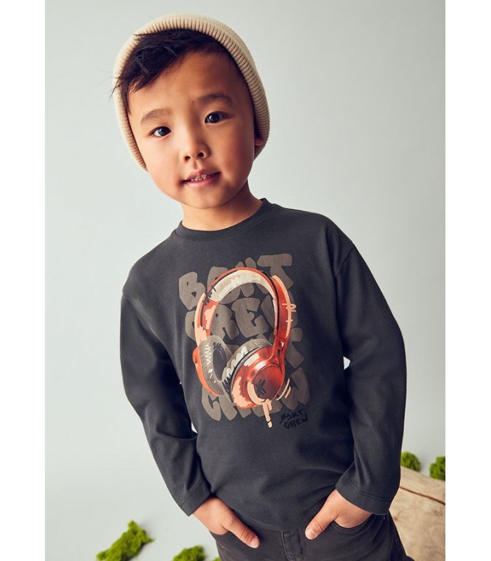 CAMISETA NIÑO AURICULARES MAYORAL