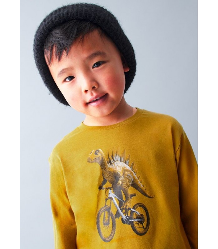 CAMISETA NIÑO DINO BICI MAYORAL