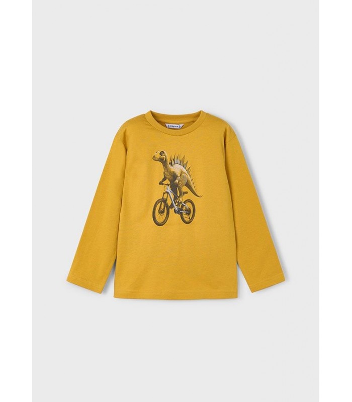 CAMISETA NIÑO DINO BICI MAYORAL
