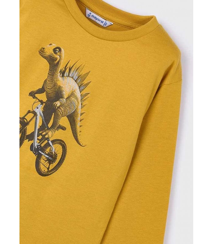 CAMISETA NIÑO DINO BICI MAYORAL