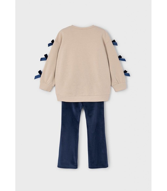 CONJUNTO LEGGING SUDADERA LAZOS NIÑA MAYORAL