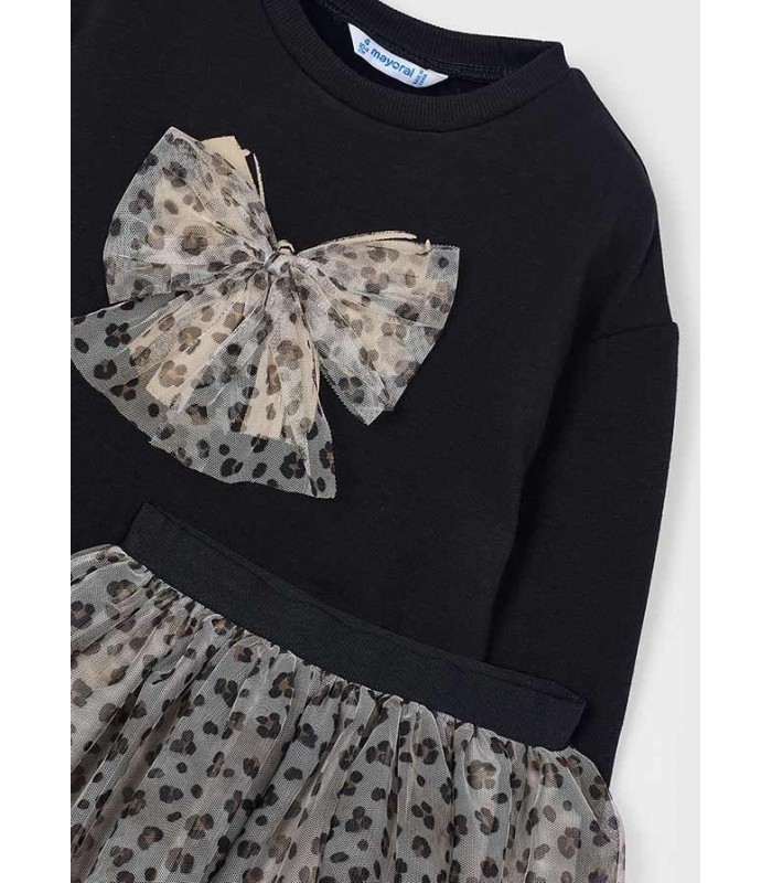 CONJUNTO FALDA LAZO PRINT NIÑA MAYORAL