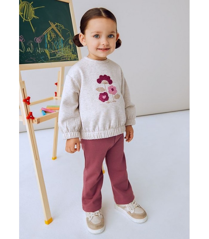 CONJUNTO LEGGING FLORES BEBÉ NIÑA MAYORAL