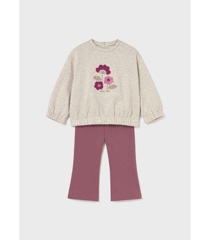 CONJUNTO LEGGING FLORES BEBÉ NIÑA MAYORAL