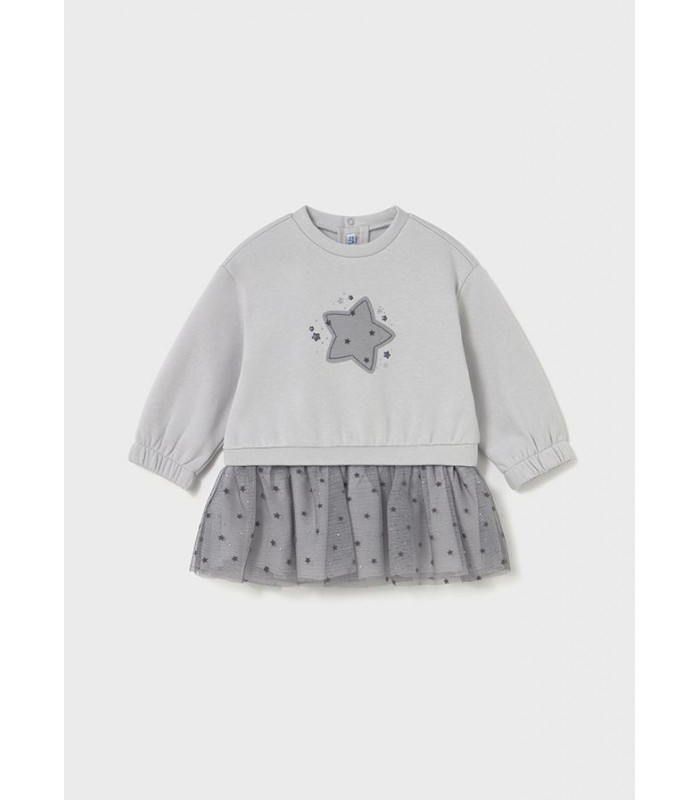 VESTIDO BEBÉ NIÑA TUL ESTRELLAS MAYORAL